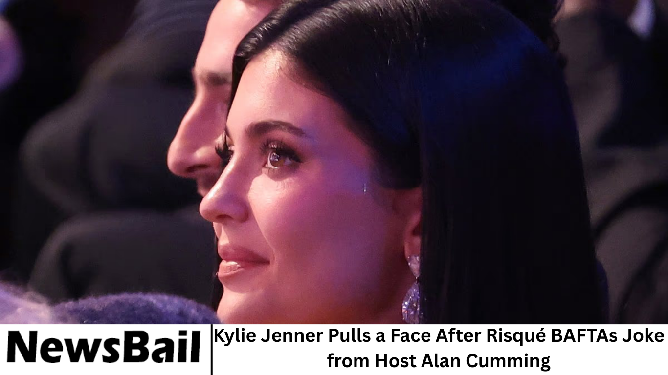 Kylie Jenner Pulls a Face After Risqué BAFTAs Joke from Host Alan Cumming